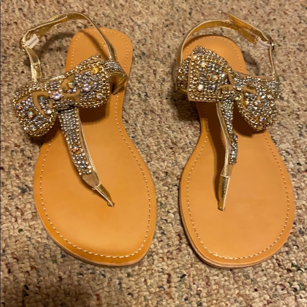 Blingy sandals